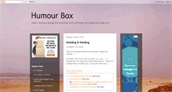 Desktop Screenshot of jokes.humourbox.info