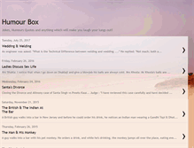 Tablet Screenshot of jokes.humourbox.info